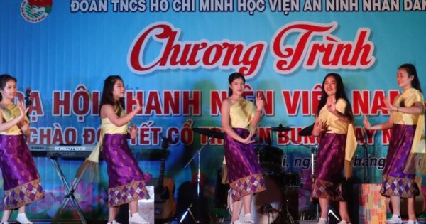 Tuổi trẻ Học viện An ninh nhân dân vun đắp tình hữu nghị Việt - Lào