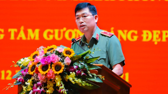 Thiếu tướng Vũ Thanh Chương, Giám đốc Công an TP Hải Phòng.