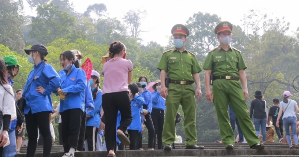 Lễ hội Đền Hùng: Thắt chặt an ninh, đảm bảo an toàn cho du khách