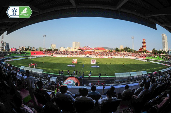 Sân Quy Nhơn sẽ là nơi tổ chức lễ khai mạc chính thức của giải bóng đá Cúp Quốc gia