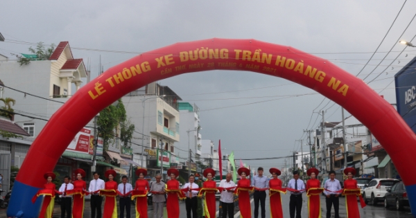 Cần Thơ: Chính thức thông xe đường Trần Hoàng Na