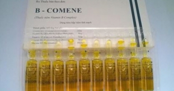 Thu hồi Giấy đăng ký lưu hành thuốc B-Comene của Công ty Sino-Pharm