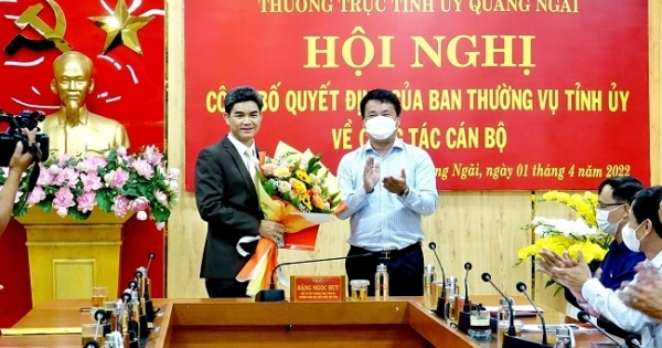 Quảng Ngãi có tân Phó Trưởng Ban Nội chính Tỉnh ủy