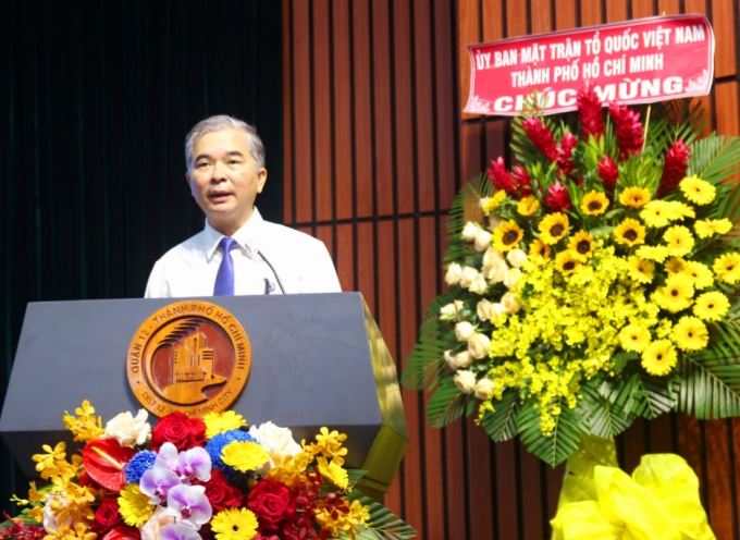 Phó chủ tịch UBND TP.HCM - Ngô Minh Châu. Ảnh: Đình Chiến