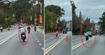 Video: Hoảng hồn với cảnh "ma men" đánh võng" trên đường