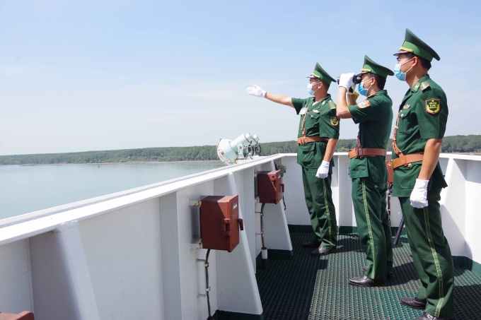 BĐBP Bà Rịa - Vũng Tàu tuần tra, kiểm soát, bảo vệ vững chắc chủ quyền an ninh biên giới, đảo và khu vực cửa khẩu cảng biển của tỉnh.