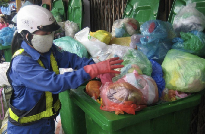 Thu gom rác thải tại Đồng Nai