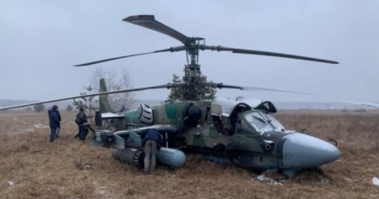 NÓNG: Ukraine tuyên bố bắn hạ siêu trực thăng tấn công Ka-52 của Nga bằng 