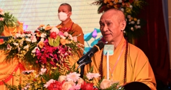 Hòa thượng Thích Thanh Điện tái đắc cử trưởng Ban trị sự GHPGVN tỉnh Lào Cai