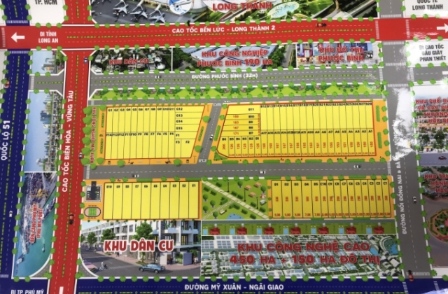 Công ty Cổ phần đầu tư Địa ốc Tân Thịnh phân lô, bán nền dự án “ma” tại Phú Mỹ?
