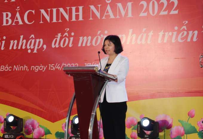 Bà Nguyễn Hương Giang – Chủ tịch UBND tỉnh Bắc Ninh.