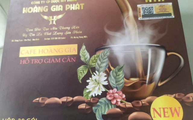 Thu hồi toàn quốc cafe Hoàng Gia do chứa chất cấm sibutramine