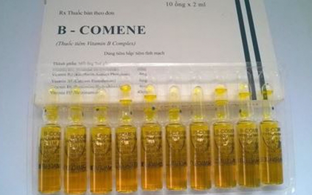 Thu hồi Giấy đăng ký lưu hành thuốc B-Comene của Công ty Sino-Pharm
