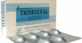 Thuốc Trimoxtal 500/250 của Công ty Dược Minh Hải tiếp tục bị thu hồi