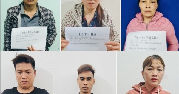 Lào Cai: Khởi tố 6 đối tượng tổ chức chơi xóc đĩa ăn tiền