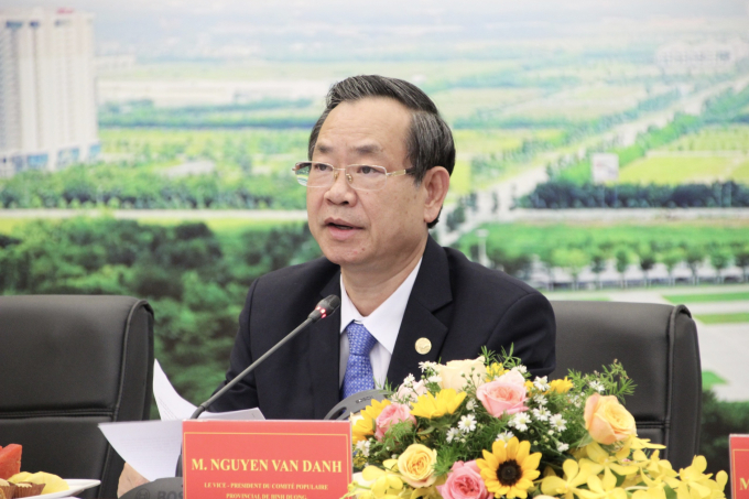 Phó Chủ tịch UBND tỉnh Nguyễn Văn Dành.
