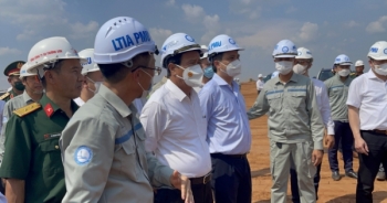 Phó thủ tướng Lê Văn Thành kiểm tra tiến độ xây dựng Sân bay Long Thành