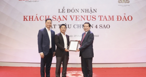 Khách sạn Venus Tam Đảo đạt tiêu chuẩn 4 sao đầu tiên của Tam Đảo