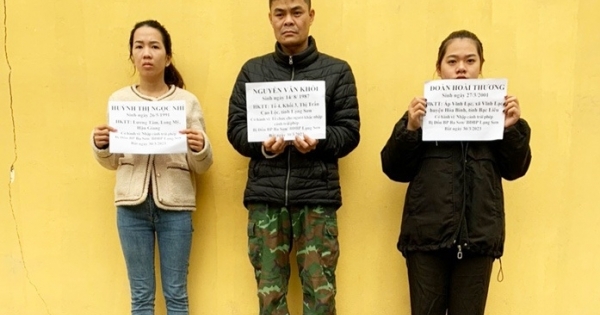 Lạng Sơn: Bắt giữ đối tượng đưa 2 người phụ nữ nhập cảnh trái phép