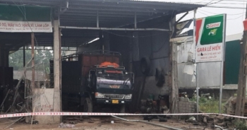 Nghệ An: Nổ lớn ở gara ô tô khiến 6 người thương vong