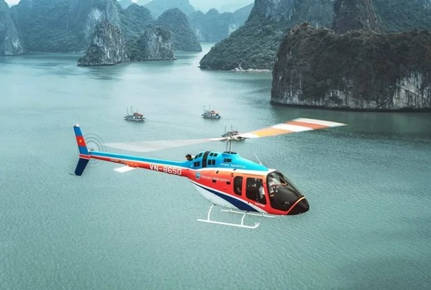 Máy bay trực thăng số hiệu VN-8650 mất tích trên Vịnh  Hạ Long