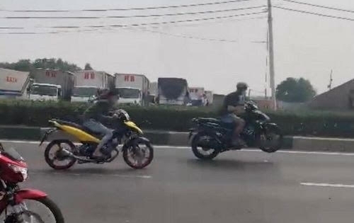 Bình Dương: Bắt giữ hàng chục "quái xế" đua xe trên đường Mỹ Phước Tân Vạn