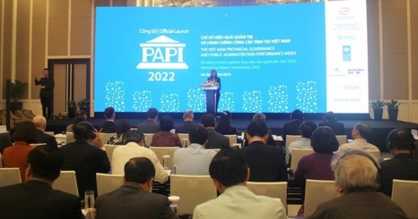 Công bố Chỉ số PAPI năm 2022: Thúc đẩy quá trình đổi mới tư duy, đổi mới chính sách