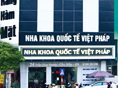 Nha khoa Việt Pháp bị thu hồi giấy phép do không đảm bảo cơ sở vật chất