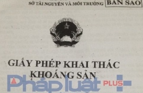 Nam Định: 1 Cty ngang nhiên “xé rào” giấy phép khai thác khoáng sản của Sở TNMT?!
