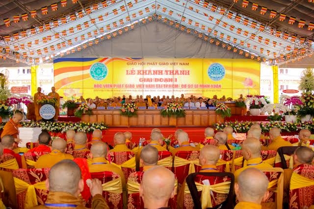 Học viện Phật gi&aacute;o Việt Nam tại TP HCM kh&aacute;nh th&agrave;nh giai đoạn 1
