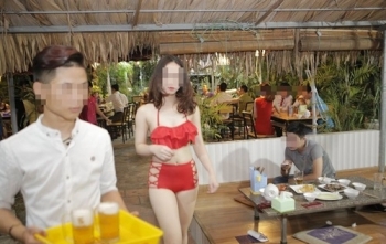 Vụ nhân viên quán mặc bikini phục vụ thực khách: Nếu có sai phạm sẽ xử lý