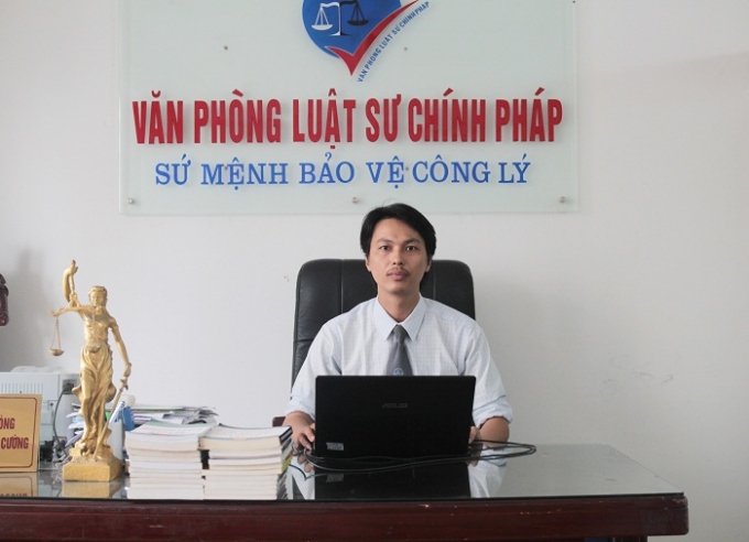Luật sư Đặng Văn Cường.