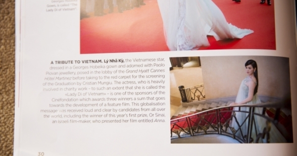 Tạp chí hàng đầu của Pháp mệnh danh Lý Nhã Kỳ là “công nương Diana của Việt Nam”
