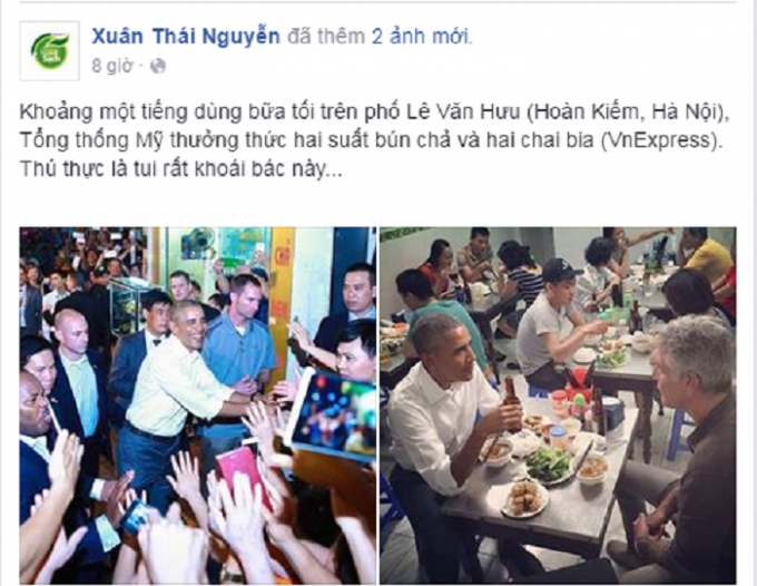 Facebooker Xu&acirc;n Th&aacute;i Nguyễn.