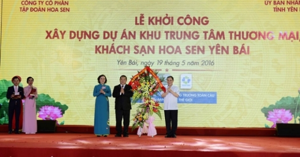 Tập đoàn Hoa Sen khởi công dự án BĐS 1.200 tỷ đồng tại Yên Bái