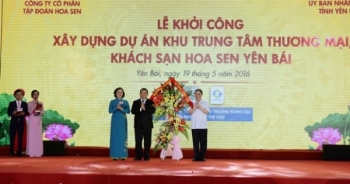 Tập đoàn Hoa Sen khởi công dự án BĐS 1.200 tỷ đồng tại Yên Bái
