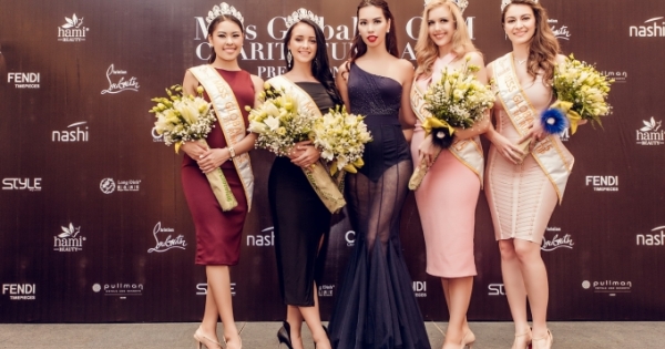 Người đẹp Miss Global 2015 đồng hành cùng chương trình “Trao gửi yêu thương” tại Việt Nam