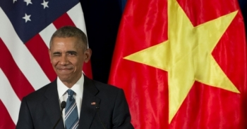 Hình ảnh Tổng thống Obama "đốn tim" người dân tại Việt Nam