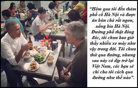 Những &ldquo;điểm cộng&rdquo; văn h&oacute;a của &ocirc;ng Obama trong chuyến thăm Việt Nam