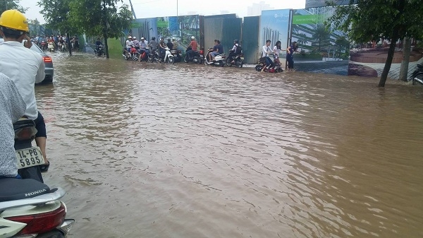 Những dự án bất động sản luôn ngập khi có mưa ở Hà Nội