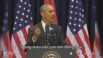 Video: Những phát biểu chuẩn không cần chỉnh, đi vào lòng người của ông Obama