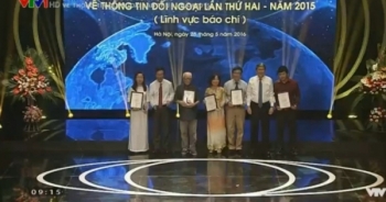 Lễ trao giải thưởng toàn quốc về thông tin đối ngoại lần thứ hai năm 2015