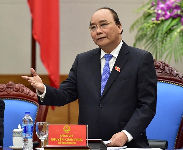 Thủ tướng Nguyễn Xu&acirc;n Ph&uacute;c. Ảnh Lam Phương.