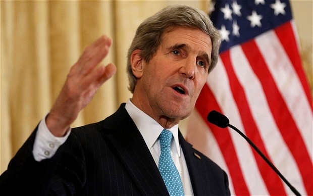 Ngoại trưởng John Kerry sẽ tới Bắc Kinh tham gia đối thoại Mỹ - Trung. (Ảnh:&nbsp;Telegraph)
