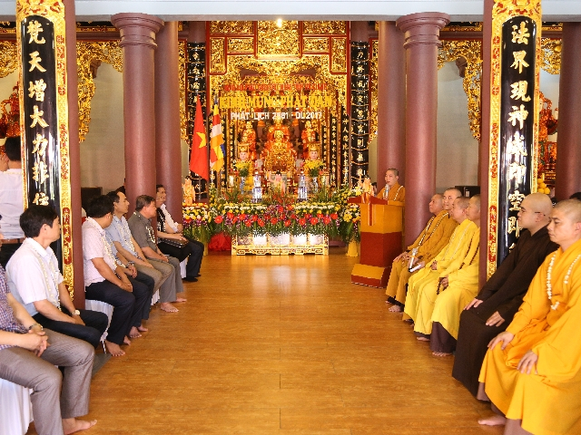 Đại lễ Phật đản PL.2561 - DL.2017 tại ch&ugrave;a Thi&ecirc;n &Acirc;n.