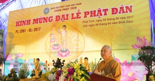 Bắc Ninh: Kính mừng Đại lễ Phật đản 2017 tại chùa Phật Tích