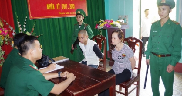 Thanh Hóa: Bắt 2 đối tượng vận chuyển hơn 0,7 kg ma túy từ Lào