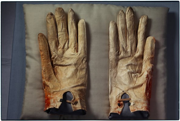 Đ&ocirc;i găng tay của cố Tổng thống Lincoln.