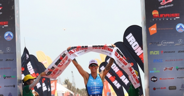 Ironman 70.3 Việt Nam 2017 đã có nhà tân vô địch đến từ “xứ sở chuột túi”