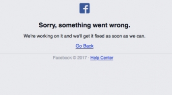 Facebook bất ngờ bị "sập" trong 30 phút